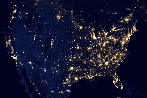 NASA's US at Night